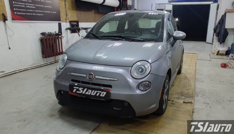 Правильная шумоизоляция Fiat 500E в Алматы