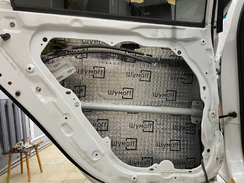 Двери 1 слой Шумоизоляция Hyundai Sonata