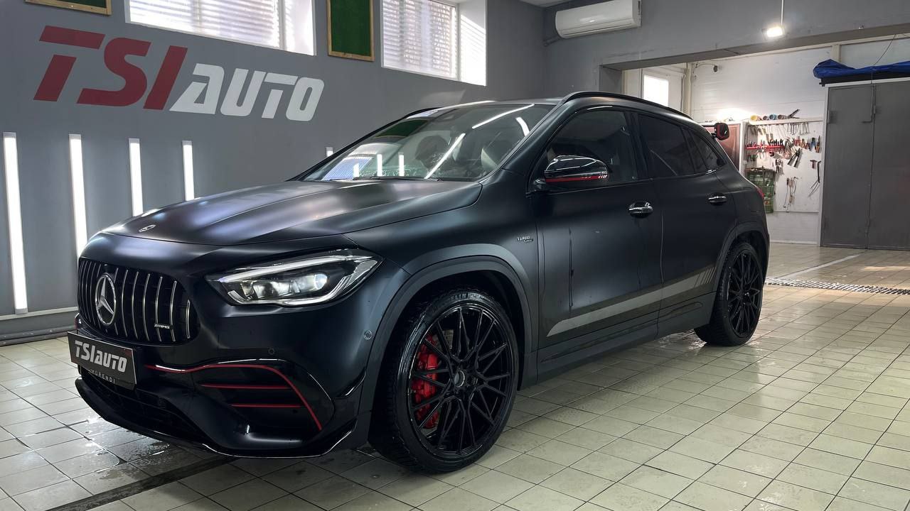 Mercedes GLA шумоизоляция арок в Алматы